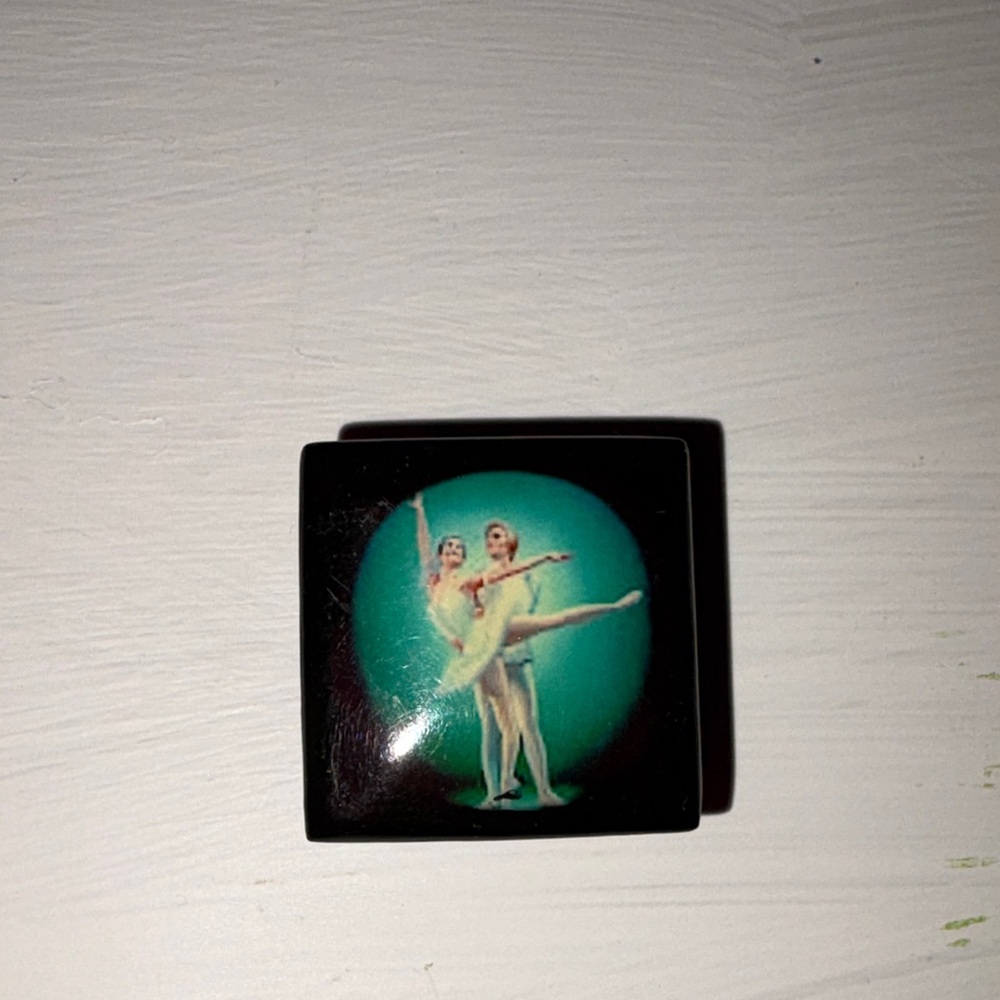 Ballet Dancer Decorative trinket box